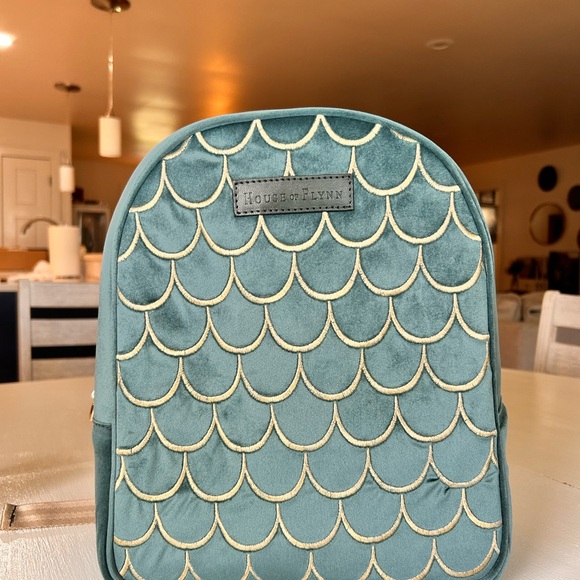 Teal Mermaid Backpack House of Flynn main image 4